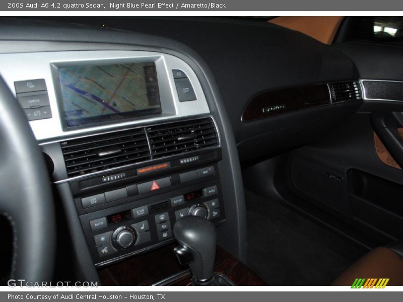 Night Blue Pearl Effect / Amaretto/Black 2009 Audi A6 4.2 quattro Sedan