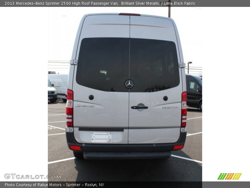 Brilliant Silver Metallic / Lima Black Fabric 2013 Mercedes-Benz Sprinter 2500 High Roof Passenger Van