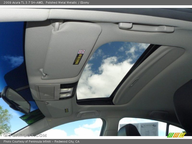 Sunroof of 2009 TL 3.7 SH-AWD