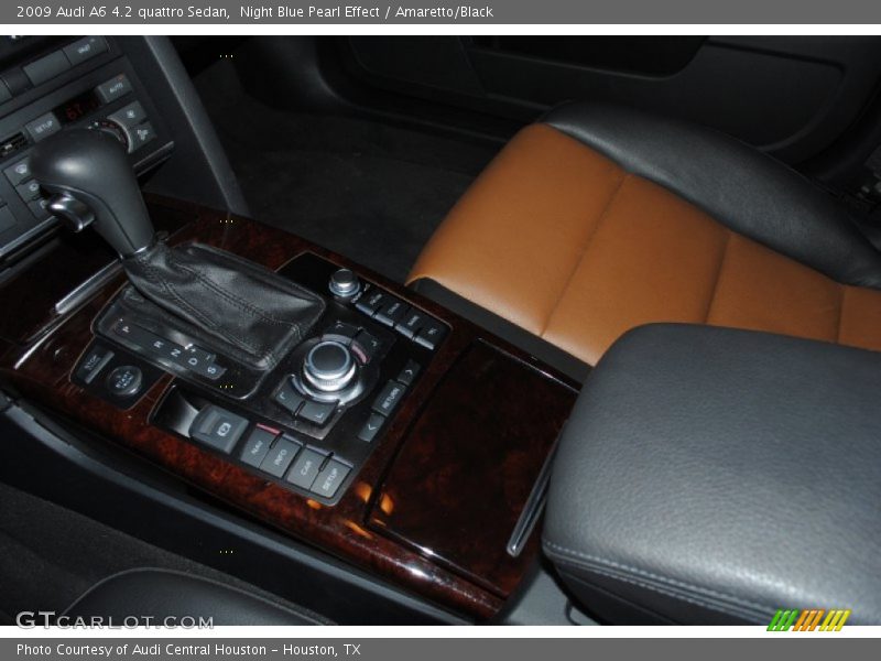 Night Blue Pearl Effect / Amaretto/Black 2009 Audi A6 4.2 quattro Sedan