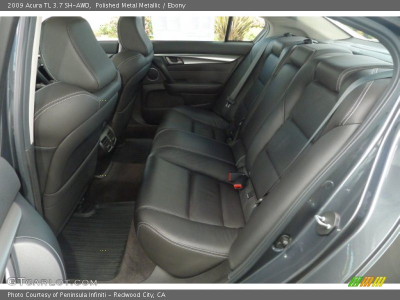 Rear Seat of 2009 TL 3.7 SH-AWD