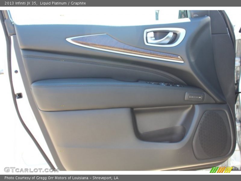 Liquid Platinum / Graphite 2013 Infiniti JX 35