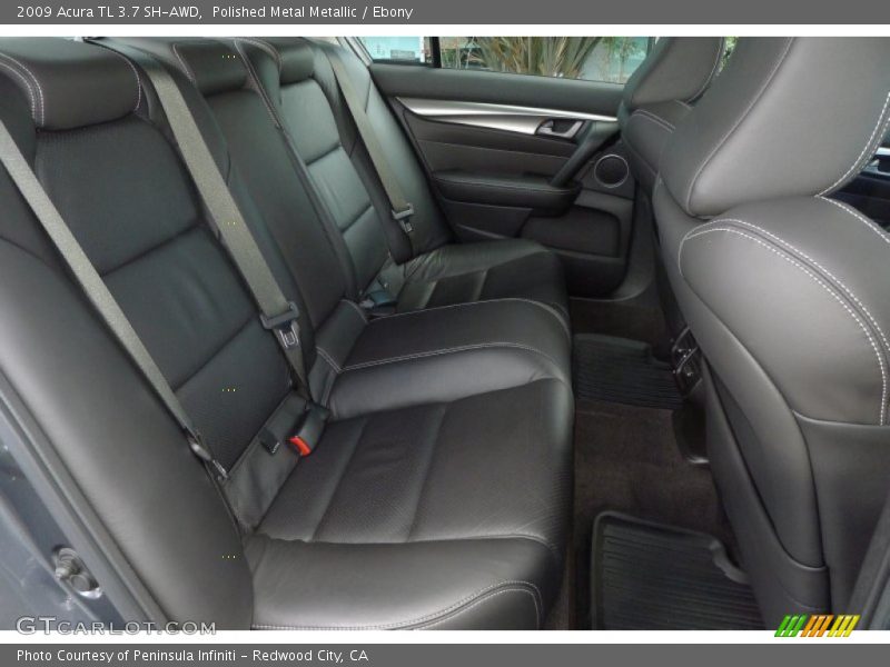 Rear Seat of 2009 TL 3.7 SH-AWD