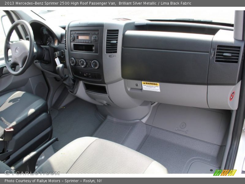 Dashboard of 2013 Sprinter 2500 High Roof Passenger Van