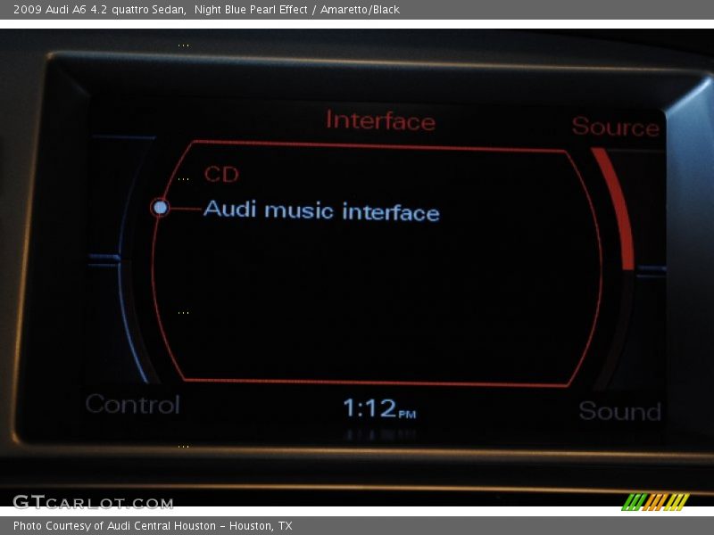 Night Blue Pearl Effect / Amaretto/Black 2009 Audi A6 4.2 quattro Sedan