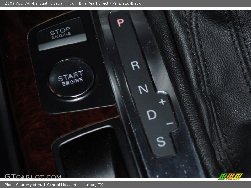 Night Blue Pearl Effect / Amaretto/Black 2009 Audi A6 4.2 quattro Sedan