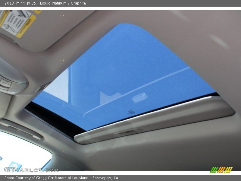 Liquid Platinum / Graphite 2013 Infiniti JX 35