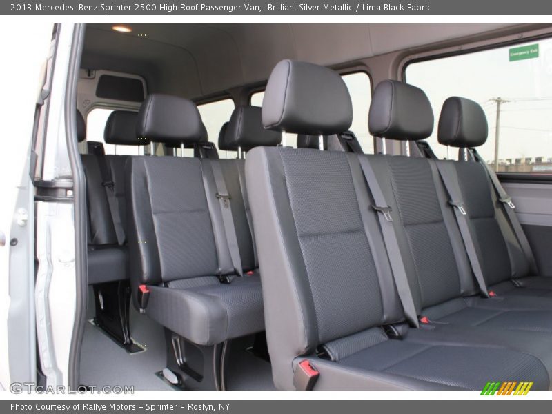 Rear Seat of 2013 Sprinter 2500 High Roof Passenger Van