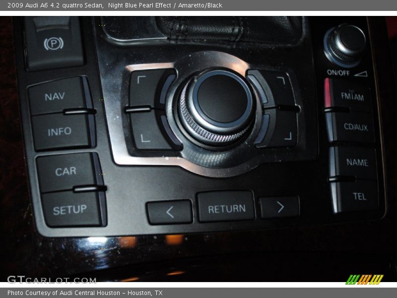 Night Blue Pearl Effect / Amaretto/Black 2009 Audi A6 4.2 quattro Sedan