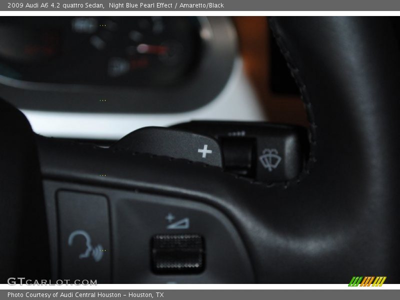 Night Blue Pearl Effect / Amaretto/Black 2009 Audi A6 4.2 quattro Sedan
