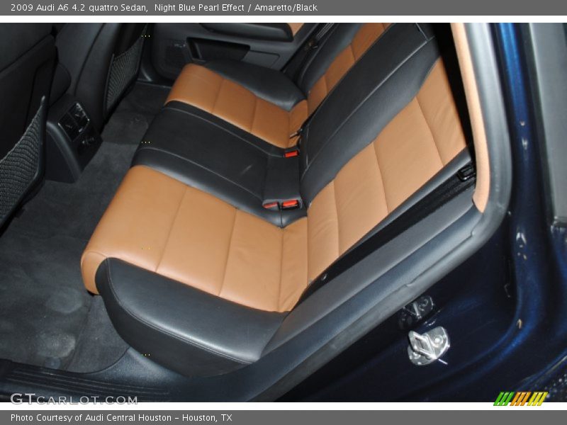 Night Blue Pearl Effect / Amaretto/Black 2009 Audi A6 4.2 quattro Sedan