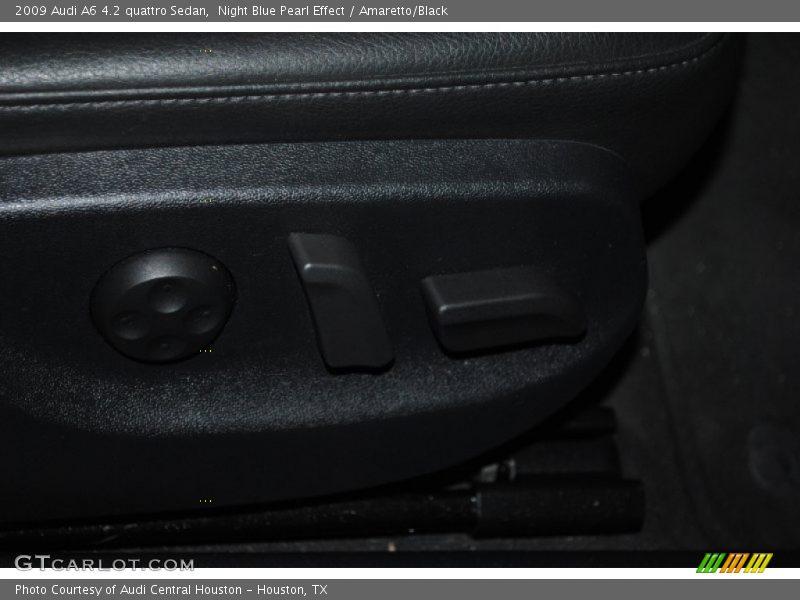 Night Blue Pearl Effect / Amaretto/Black 2009 Audi A6 4.2 quattro Sedan