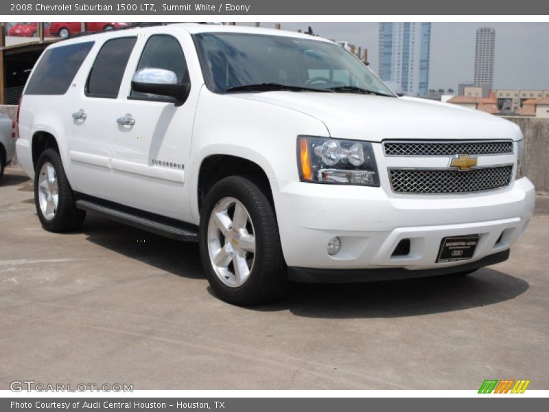 Summit White / Ebony 2008 Chevrolet Suburban 1500 LTZ