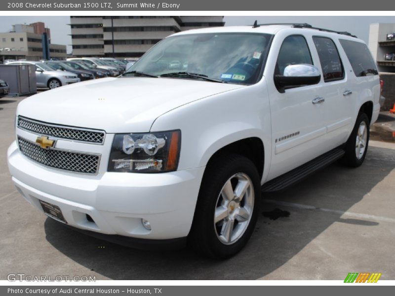 Summit White / Ebony 2008 Chevrolet Suburban 1500 LTZ