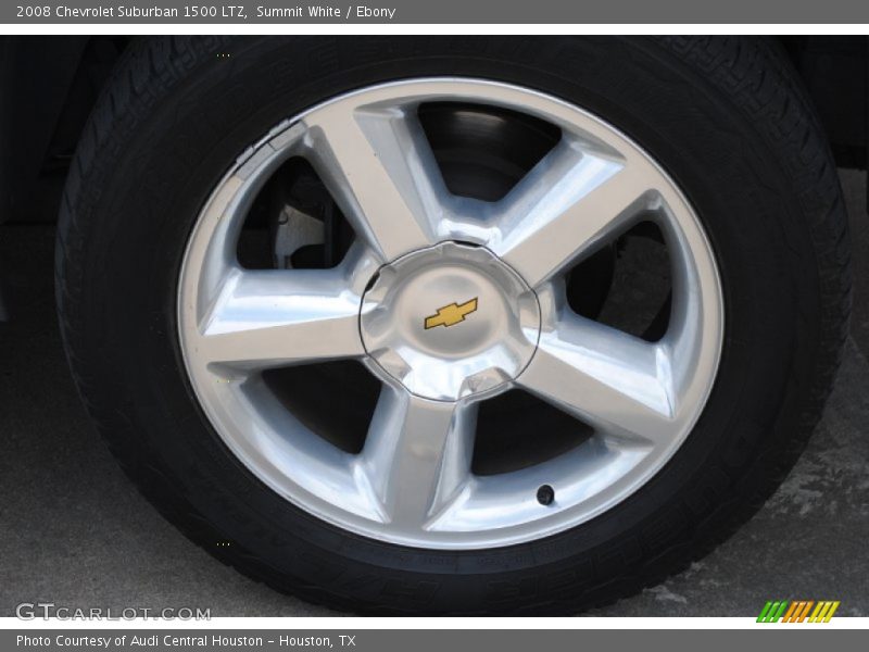 Summit White / Ebony 2008 Chevrolet Suburban 1500 LTZ