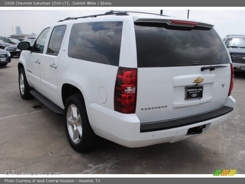 Summit White / Ebony 2008 Chevrolet Suburban 1500 LTZ