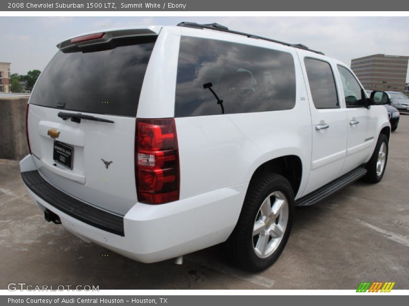 Summit White / Ebony 2008 Chevrolet Suburban 1500 LTZ