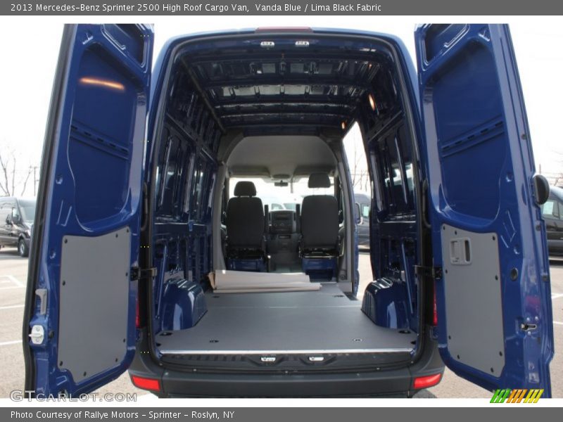  2013 Sprinter 2500 High Roof Cargo Van Trunk