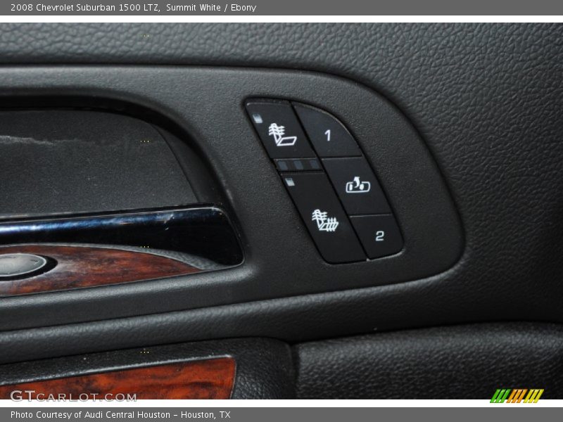 Summit White / Ebony 2008 Chevrolet Suburban 1500 LTZ