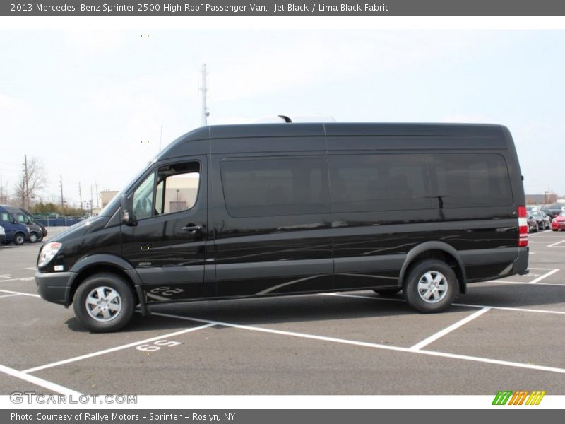 Jet Black / Lima Black Fabric 2013 Mercedes-Benz Sprinter 2500 High Roof Passenger Van