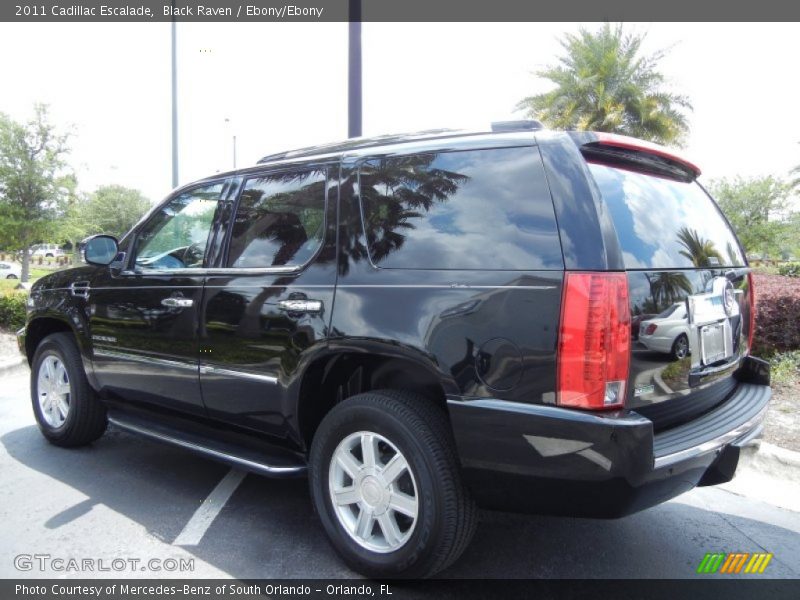 Black Raven / Ebony/Ebony 2011 Cadillac Escalade