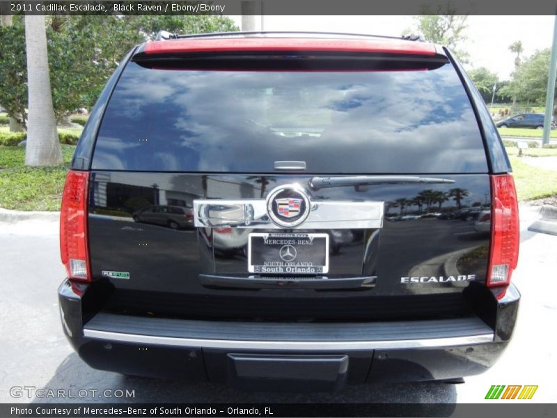 Black Raven / Ebony/Ebony 2011 Cadillac Escalade