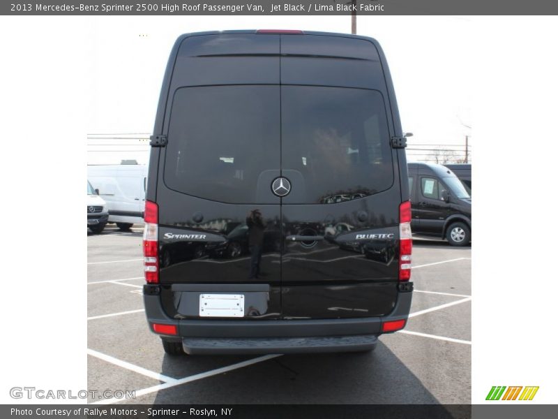 Jet Black / Lima Black Fabric 2013 Mercedes-Benz Sprinter 2500 High Roof Passenger Van
