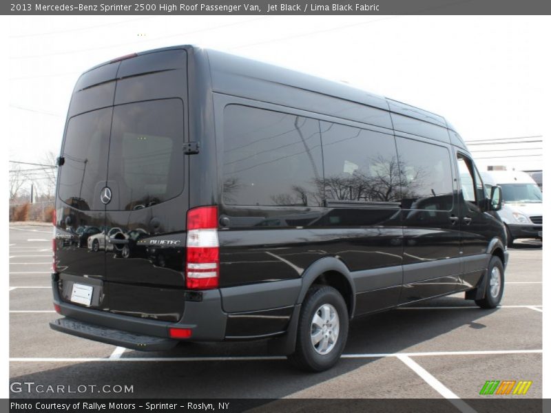 Jet Black / Lima Black Fabric 2013 Mercedes-Benz Sprinter 2500 High Roof Passenger Van