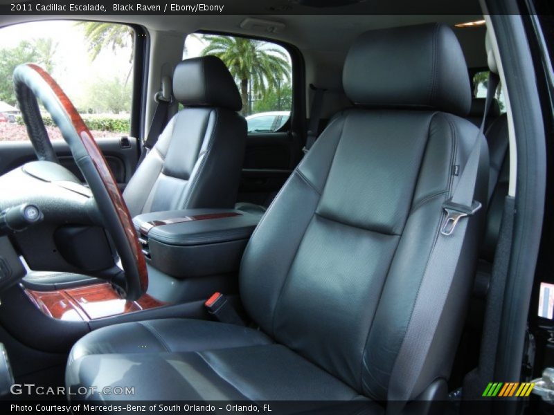 Black Raven / Ebony/Ebony 2011 Cadillac Escalade