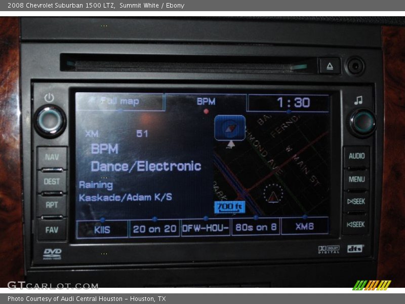 Summit White / Ebony 2008 Chevrolet Suburban 1500 LTZ