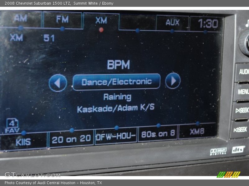 Summit White / Ebony 2008 Chevrolet Suburban 1500 LTZ