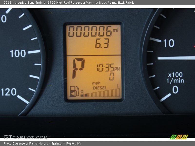 Jet Black / Lima Black Fabric 2013 Mercedes-Benz Sprinter 2500 High Roof Passenger Van