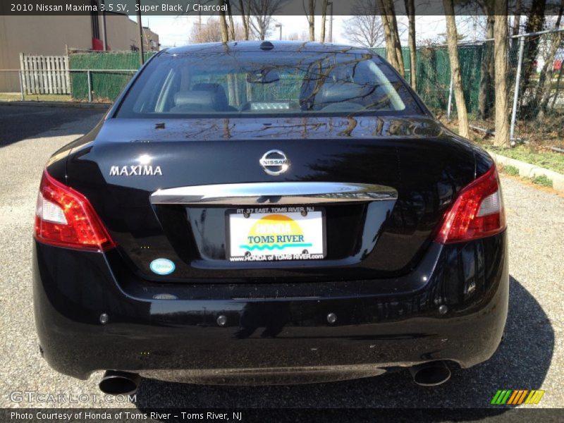 Super Black / Charcoal 2010 Nissan Maxima 3.5 SV