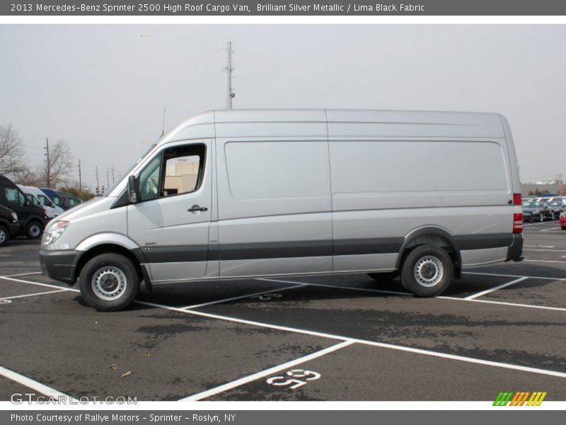  2013 Sprinter 2500 High Roof Cargo Van Brilliant Silver Metallic