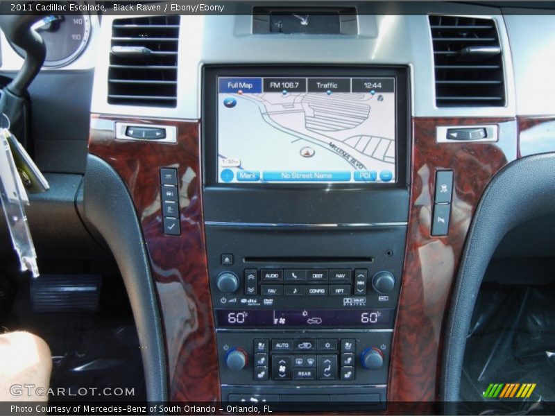 Black Raven / Ebony/Ebony 2011 Cadillac Escalade