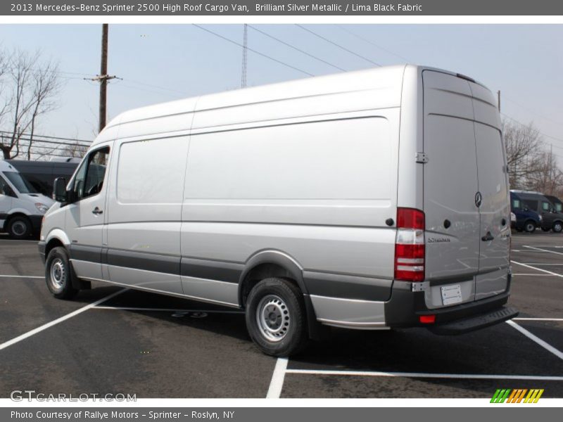 Brilliant Silver Metallic / Lima Black Fabric 2013 Mercedes-Benz Sprinter 2500 High Roof Cargo Van