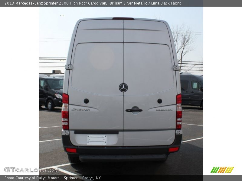 Brilliant Silver Metallic / Lima Black Fabric 2013 Mercedes-Benz Sprinter 2500 High Roof Cargo Van