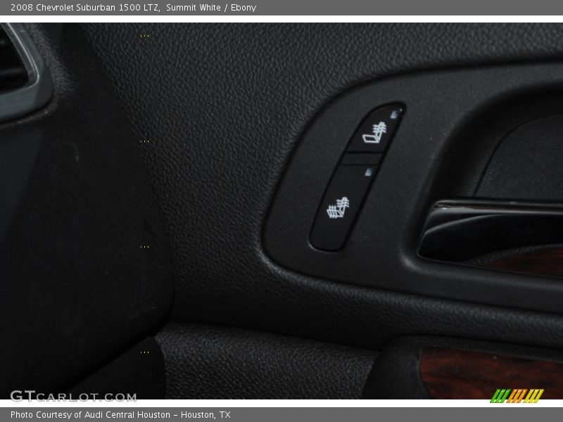 Summit White / Ebony 2008 Chevrolet Suburban 1500 LTZ