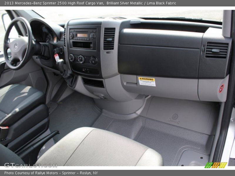 Dashboard of 2013 Sprinter 2500 High Roof Cargo Van