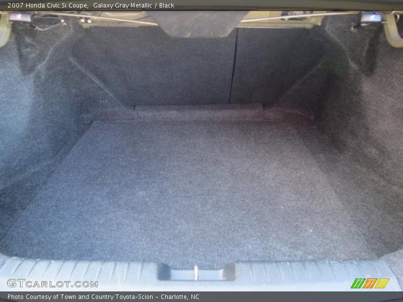 Galaxy Gray Metallic / Black 2007 Honda Civic Si Coupe