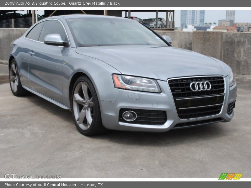 Front 3/4 View of 2008 A5 3.2 quattro Coupe