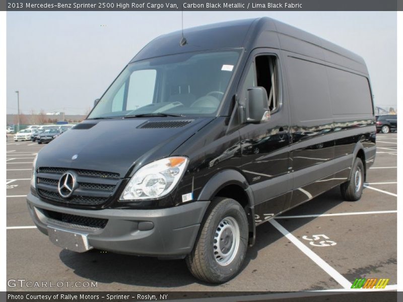 Front 3/4 View of 2013 Sprinter 2500 High Roof Cargo Van