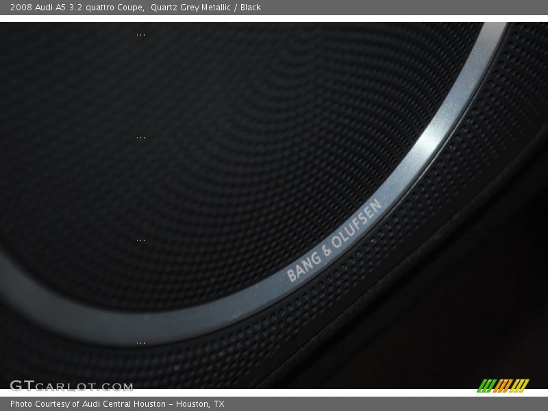 Quartz Grey Metallic / Black 2008 Audi A5 3.2 quattro Coupe