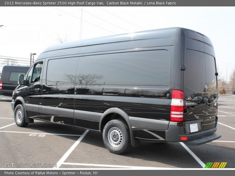  2013 Sprinter 2500 High Roof Cargo Van Carbon Black Metallic