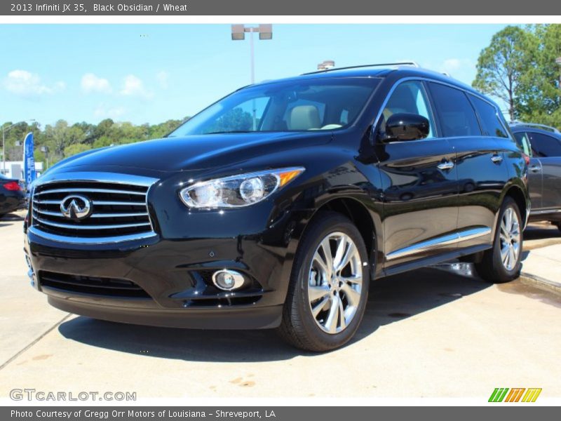 Black Obsidian / Wheat 2013 Infiniti JX 35