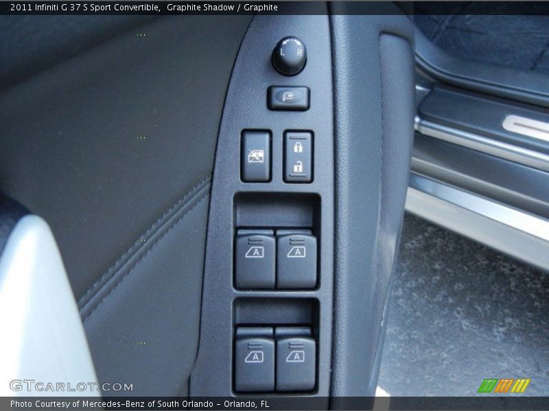 Graphite Shadow / Graphite 2011 Infiniti G 37 S Sport Convertible