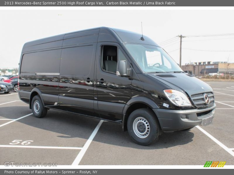 Front 3/4 View of 2013 Sprinter 2500 High Roof Cargo Van