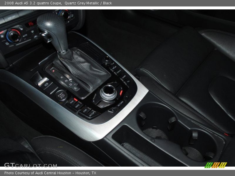 Quartz Grey Metallic / Black 2008 Audi A5 3.2 quattro Coupe