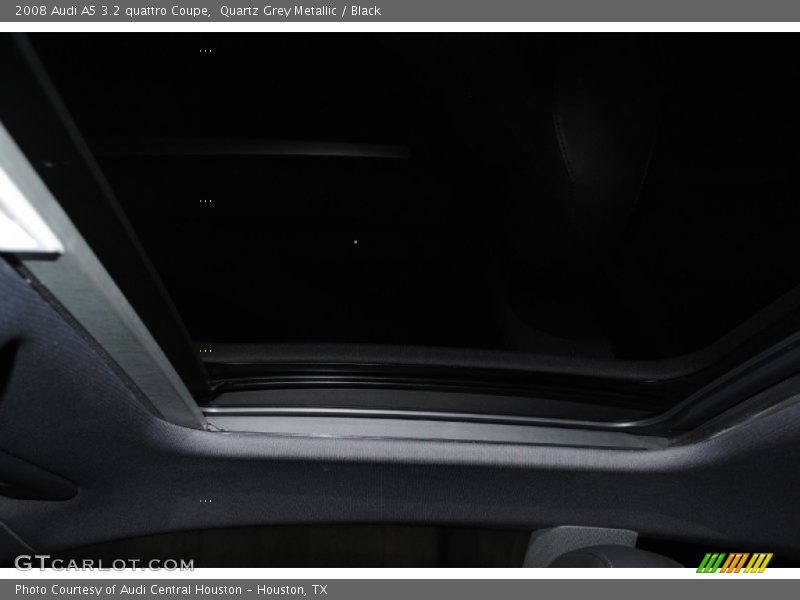 Quartz Grey Metallic / Black 2008 Audi A5 3.2 quattro Coupe