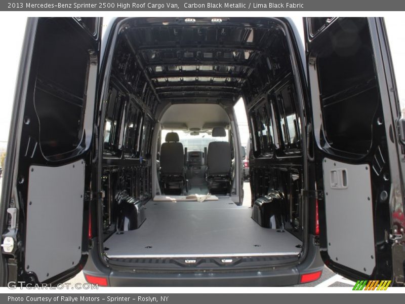  2013 Sprinter 2500 High Roof Cargo Van Lima Black Fabric Interior